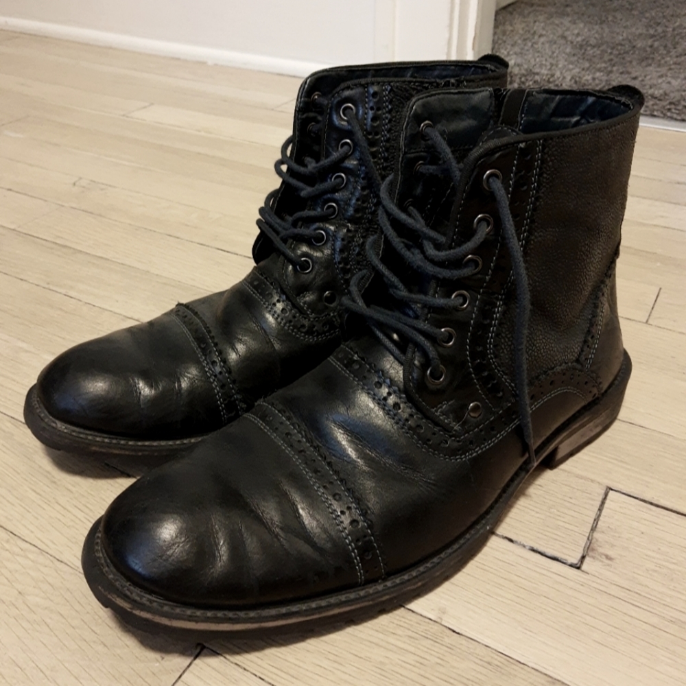 Steve Madden Leather Dress Boots